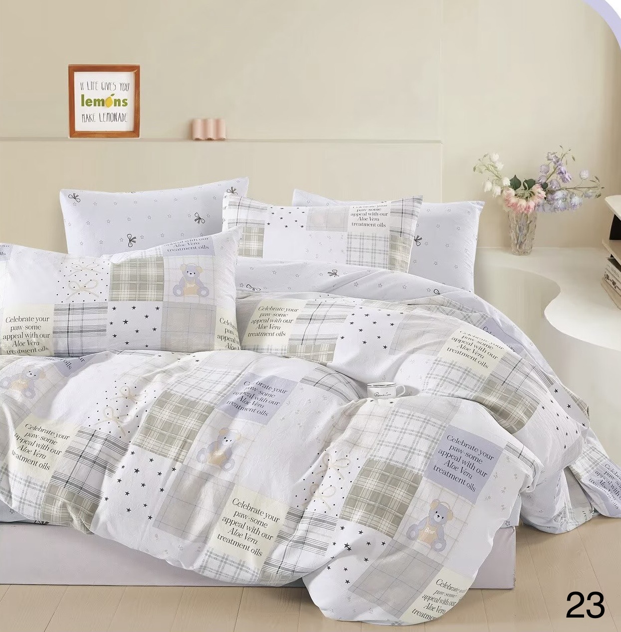 Premium bračna posteljina SET 6/1 : L-23