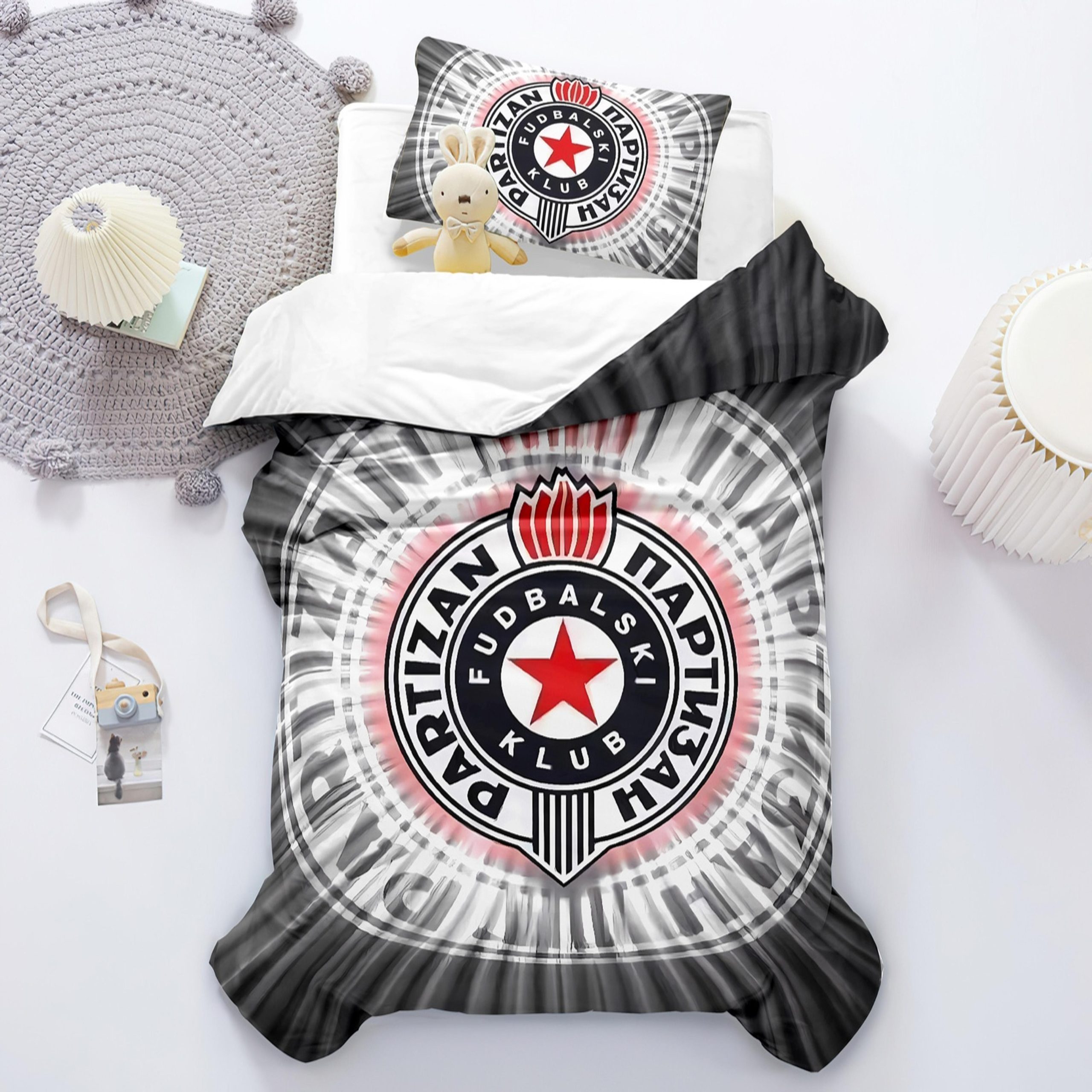 3D posteljina za djecu - Partizan
