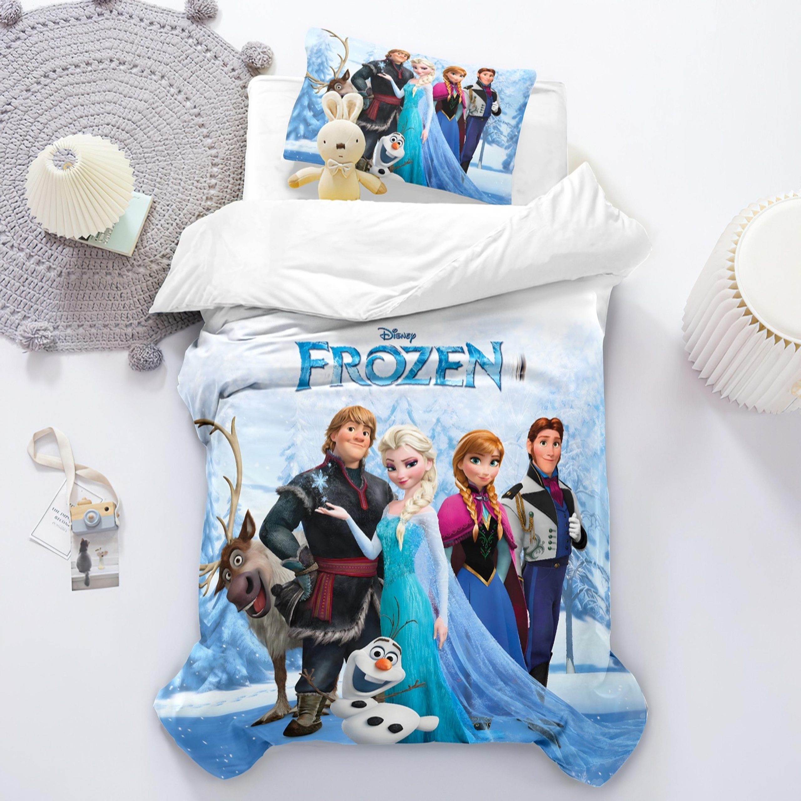 3D posteljina za djecu - Frozen