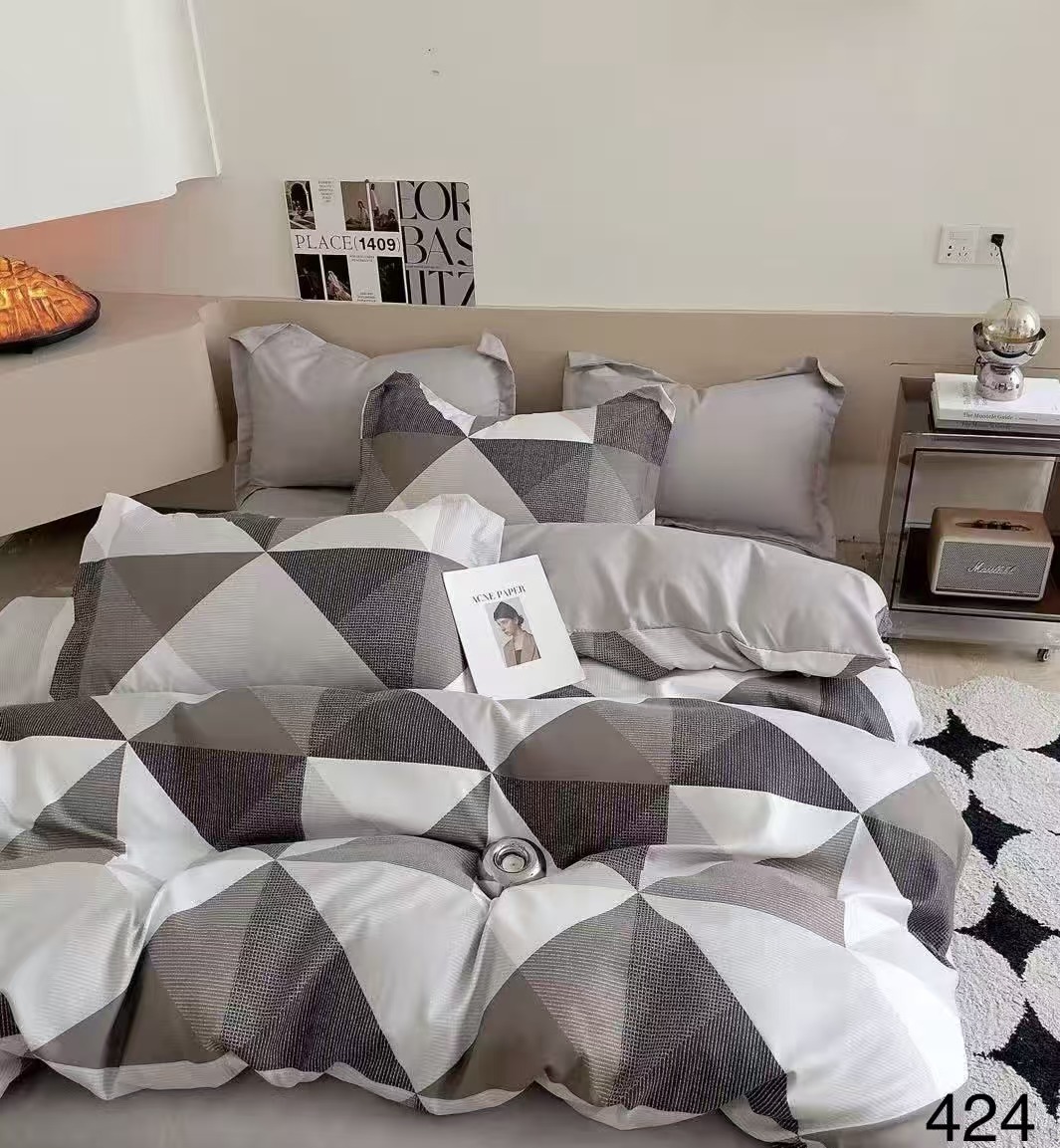Premium jednokrevetna posteljina SET 4/1 lux-424