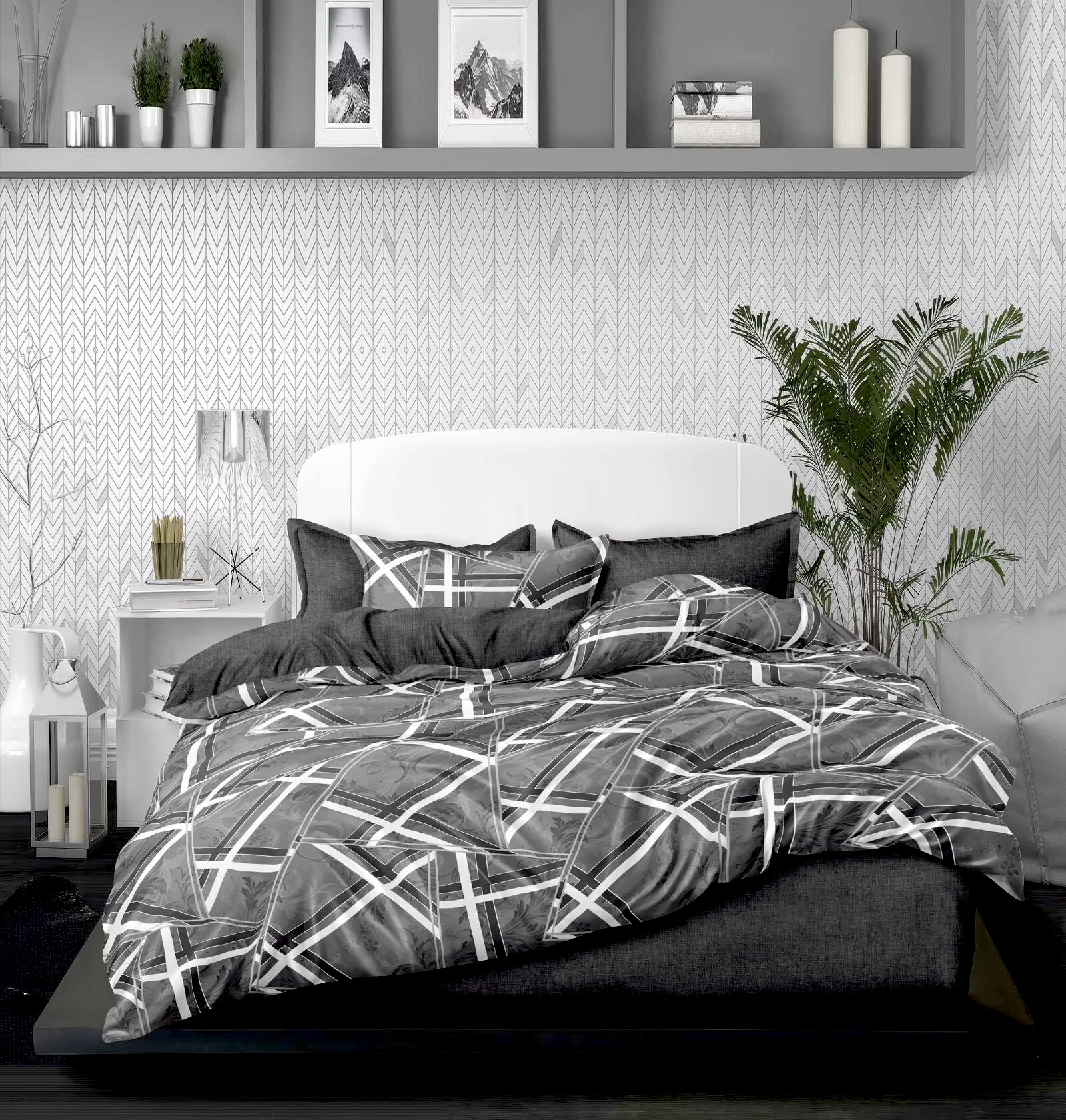 Premium bračna posteljina SET 6/1 lux-389