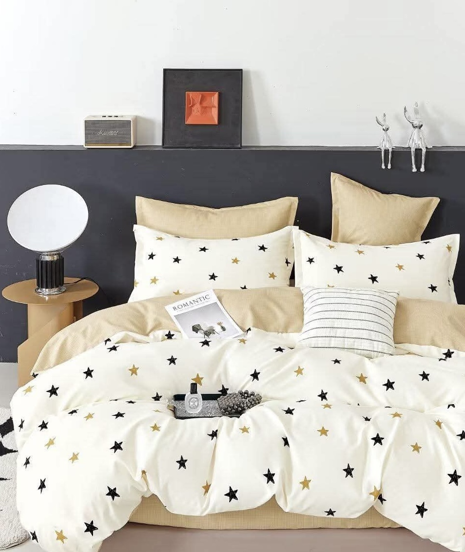 Premium dupla posteljina lux-276 SET 7/1 (posteljina sa dvije odvojene navlake za jorgan 140x200)