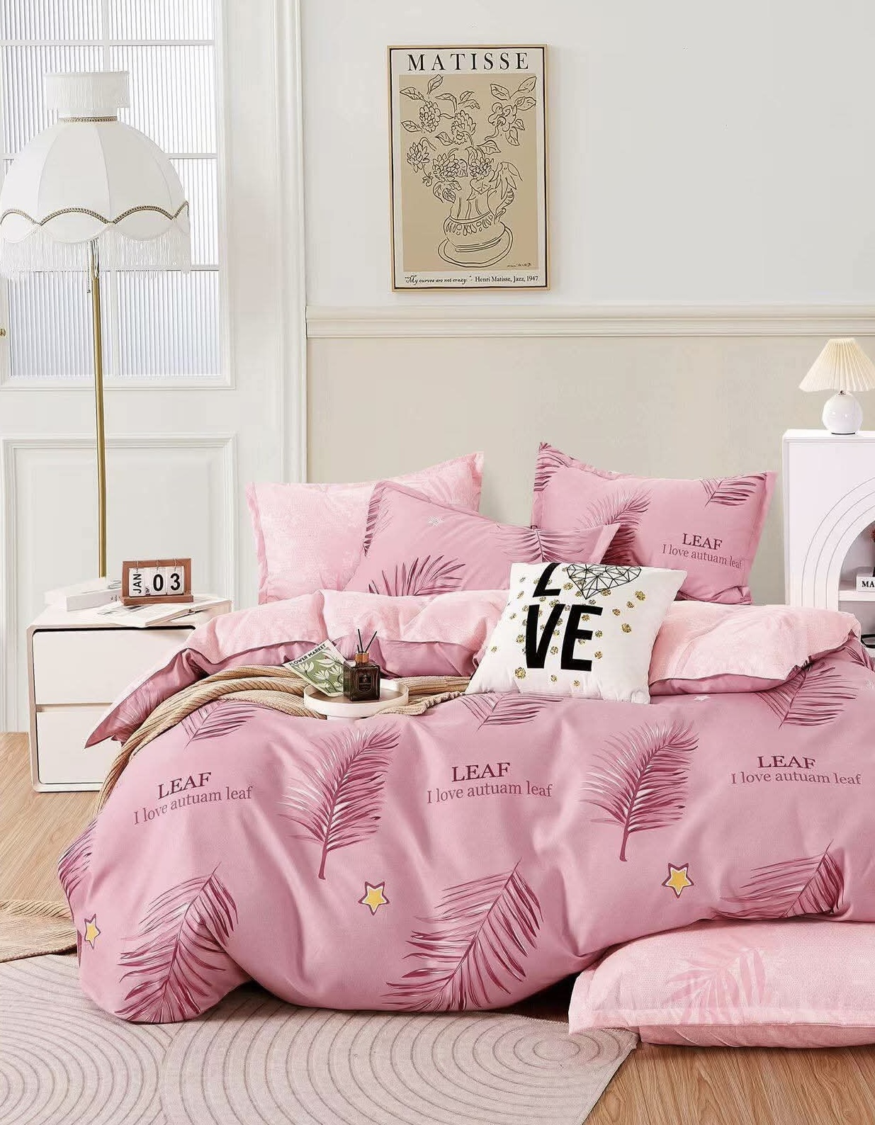 Premium bračna posteljina lux-295 SET 6/1