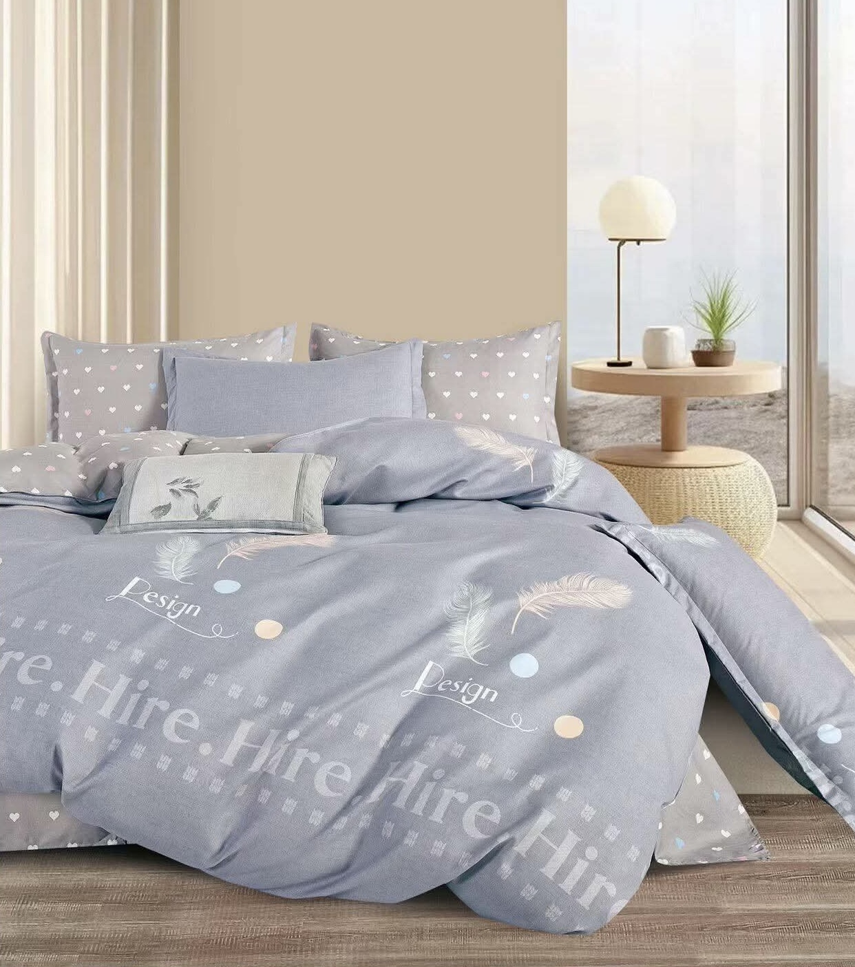 Premium bračna posteljina lux-284 SET 6/1
